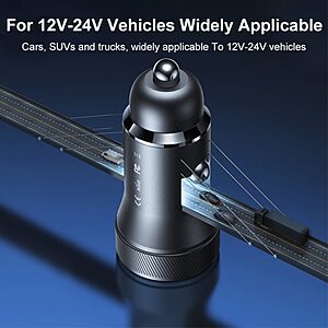 REMAX RCC 335 Seaya Series USB-A + Type-C Διπλές Θύρες PD 30W Γρήγορη Φόρτιση Αλουμινένιος Φορτιστής Αυτοκινήτου - Image 5