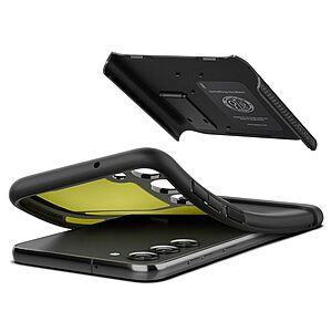 Spigen® Slim Armor για Samsung Galaxy S23+ Plus: Θήκη με Premium Πλαστικό και Σιλικόνη, Με Πιστοποίηση Αντοχής MIL STD 810G-516.6 - Black - Image 6