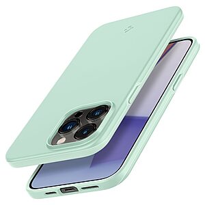 Spigen® Thin Fit για iPhone 14 Pro: Υπερ-Λεπτή, Ανθεκτική και Εύκαμπτη Θήκη (1,55mm), από Premium Πλαστικό - Apple Mint - Image 5