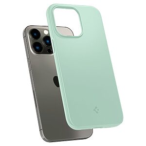 Spigen® Thin Fit για iPhone 14 Pro: Υπερ-Λεπτή, Ανθεκτική και Εύκαμπτη Θήκη (1,55mm), από Premium Πλαστικό - Apple Mint - Image 7