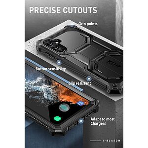SUPCASE® ArmorBox 360° Full Cover για Samsung Galaxy A54 5G: Ανθεκτικό Πλαστικό με Κλιπ Ζώνης, Πιστοποίηση Αντοχής MIL-STD 810G-516.6 - Black - Image 4
