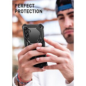 SUPCASE® ArmorBox 360° Full Cover για Samsung Galaxy A54 5G: Ανθεκτικό Πλαστικό με Κλιπ Ζώνης, Πιστοποίηση Αντοχής MIL-STD 810G-516.6 - Black - Image 8
