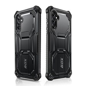 SUPCASE® ArmorBox 360° Full Cover για Samsung Galaxy A54 5G: Ανθεκτικό Πλαστικό με Κλιπ Ζώνης, Πιστοποίηση Αντοχής MIL-STD 810G-516.6 - Black - Image 9