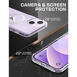 SUPCASE® UB Mag Υβριδική Θήκη iPhone 14 Plus MagSafe Σιλικόνης από Θερμοπλαστικό Υλικό | Πιστοποίηση Αντοχής MIL-STD 810G-516.6 - Transparent - Image 6