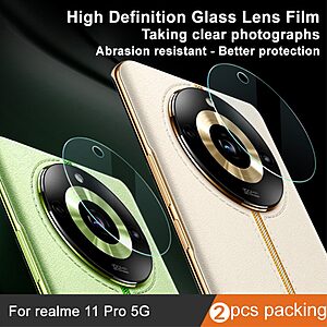 Αντιχαρακτικό γυαλί κάμερας IMAK για Realme 11 Pro 5G / 11 Pro+ 5G Camera lens Tempered Glass 9H – 0.15mm 2τμχ. - Image 3