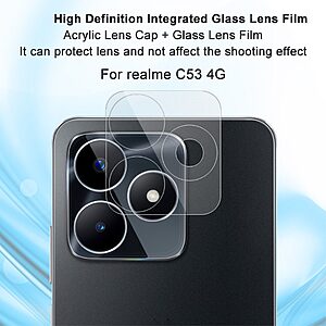 Αντιχαρακτικό γυαλί κάμερας IMAK για Realme C53 Camera lens Tempered Glass 9H – 0.15mm - Image 3