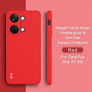 Θήκη OnePlus Nord 3 5G IMAK UC-4 Series Soft Ultra Slim TPU πλάτη κόκκινο - Image 3