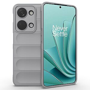 Θήκη OnePlus Nord 3 5G Mad Mask Rugged Armor από σκληρό Premium TPU γκρι ανοιχτό