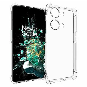 Θήκη OnePlus Nord 3 5G OEM Silicone Sockproof V6 Anti-Slip Transparent Πλάτη TPU