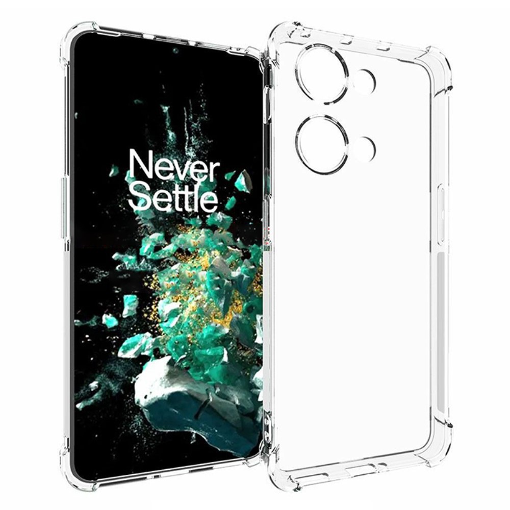 Θήκη OnePlus Nord 3 5G OEM Silicone Sockproof V6 Anti-Slip Transparent Πλάτη TPU