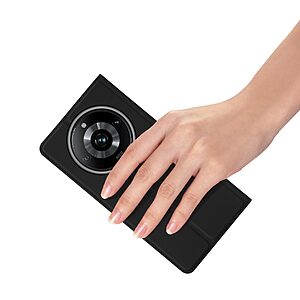 Θήκη Realme 11 Pro 5G / 11 Pro+ 5G DUX DUCIS Skin Pro Series με βάση στήριξης, υποδοχή καρτών και μαγνητικό κούμπωμα Flip Wallet από συνθετικό δέρμα και TPU μαύρο - Image 5