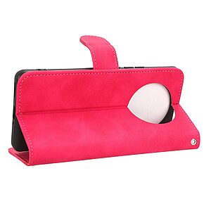 Θήκη Realme 11 Pro 5G / 11 Pro+ 5G Mad Mask Leather Wallet Case V2 με βάση στήριξης, υποδοχές καρτών και μαγνητικό κούμπωμα Flip Wallet από συνθετικό δέρμα φούξια - Image 3