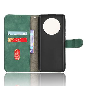 Θήκη Realme 11 Pro 5G / 11 Pro+ 5G Mad Mask Leather Wallet Case V2 με βάση στήριξης, υποδοχές καρτών και μαγνητικό κούμπωμα Flip Wallet από συνθετικό δέρμα πράσινο - Image 5