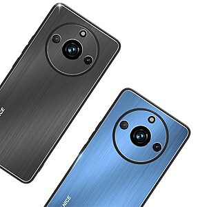 Θήκη Realme 11 Pro 5G / 11 Pro+ 5G Mad Mask Ultra Thin Aluminum Premium Πλάτη από σκληρό πλαστικό μαύρο - Image 5