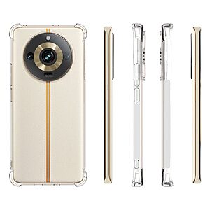 Θήκη Realme 11 Pro 5G / 11 Pro+ 5G OEM Silicone Sockproof V7 Anti-Slip Transparent Πλάτη TPU - Image 5