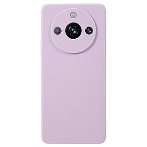 Θήκη Realme 11 Pro 5G / 11 Pro+ 5G OEM Ultra Thin Rubberized Premium Πλάτη TPU με εσωτερική επένδυση μωβ