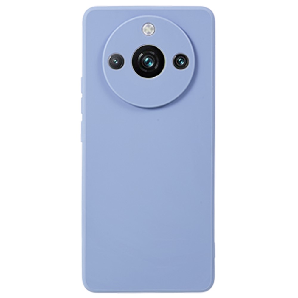 Θήκη Realme 11 Pro 5G / 11 Pro+ 5G OEM Ultra Thin Rubberized Premium Πλάτη TPU με εσωτερική επένδυση μωβ ανοιχτό