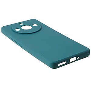 Θήκη Realme 11 Pro 5G / 11 Pro+ 5G OEM Ultra Thin Rubberized Premium Πλάτη TPU με εσωτερική επένδυση πράσινο - Image 5