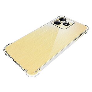 Θήκη Realme C53 OEM Silicone Sockproof V6 Anti-Slip Transparent Πλάτη TPU - Image 3