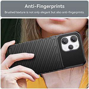 Θήκη Xiaomi Redmi 12 Mad Mask Thunder Series Πλάτη από ενισχυμένο TPU μαύρο - Image 5