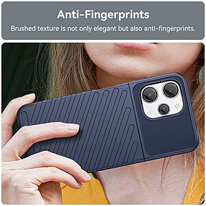 Θήκη Xiaomi Redmi 12 Mad Mask Thunder Series Πλάτη από ενισχυμένο TPU μπλε - Image 5