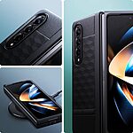 Caseology Parallax by Spigen® Θήκη Σιλικόνης για Samsung Galaxy Z Fold5 5G: Προστασία Κάμερας με Πιστοποίηση Αντοχής MIL-STD 810G-516.6 - Matte Black - Image 4