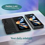 Caseology Parallax by Spigen® Θήκη Σιλικόνης για Samsung Galaxy Z Fold5 5G: Προστασία Κάμερας με Πιστοποίηση Αντοχής MIL-STD 810G-516.6 - Matte Black - Image 6