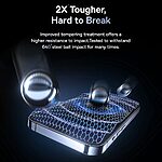 Baseus Sapphire Anti Spy Προστατευτικό γυαλί Tempered Glass για iPhone 15 Pro Πλήρης Κάλυψη - Υψηλή Ανθεκτικότητα, 28° Γωνία Θέασης & Άμεση Απόκριση Αφής - Image 5