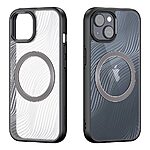 Θήκη iPhone 15 DUX DUCIS Aimo Series συμβατό με Magsafe φορτιστή - Ανθεκτική στις Πτώσεις μαύρο - Image 2