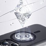 Θήκη iPhone 15 Pro BENKS Magnetic Series v3 Hybrid συμβατό με Magsafe φορτιστή Transparent Πλάτη TPU μαύρο - Image 3