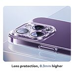 Θήκη iPhone 15 Pro Max Baseus Lucent Series Silicone Sockproof Transparent Πλάτη TPU - Image 5