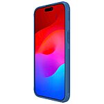 Θήκη iPhone 15 Pro Max NiLLkin Super Frosted Matte Series Πλάτη από Premium σκληρό TPU μπλε - Image 4