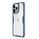 Θήκη iPhone 15 Pro Max NiLLkin Nature Pro Series Silicone Sockproof Transparent Πλάτη TPU μπλε - Image 5