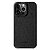 Θήκη iPhone 15 Pro MELKCO Πλάτη Shock-Proof από Premium αυθεντικό δέρμα Genuine Cowhide μαύρο