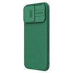 Θήκη iPhone 15 Pro NiLLkin Camshield Liquid MagSafe Series Πλάτη με προστασία για την κάμερα από σκλήρό Premium TPU πράσινο - Image 2