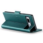 Θήκη Google Pixel 7A CaseMe 023 Series Πορτοφόλι με βάση στήριξης, υποδοχές καρτών και μαγνητικό κούμπωμα από συνθετικό δέρμα και TPU πράσινο - Image 3