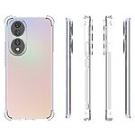 Θήκη Honor 90 OEM Silicone Sockproof V6 Anti-Slip Transparent Πλάτη TPU - Image 5