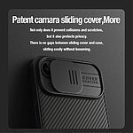 Θήκη iPhone 15 NiLLkin Camshield Liquid MagSafe Series Πλάτη με προστασία για την κάμερα από σκλήρό Premium TPU μπλε - Image 5