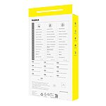 Θήκη iPhone 15 Plus BASEUS Fauxther Series Silicone Sockproof συμβατό με MagSafe φορτιστή Πλάτη TPU μαύρο - Image 4