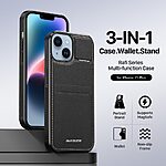 Θήκη iPhone 15 Plus DUX DUCIS Rafi Series πλάτη από Premium TPU μαύρο - Image 3