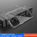 Θήκη iPhone 15 Pro IMAK Air II Pro Series πλάτη διάφανη από σκληρό πλαστικό - Image 2