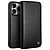 Θήκη iPhone 15 Pro QIALINO book v2 από Premium αυθεντικό δέρμα Genuine Cowhide μαύρο