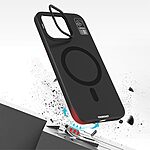 Θήκη iPhone 15 YOUNGKIT Magnetic Series Matte Hybrid συμβατό με MagSafe φορτιστή Transparent Πλάτη TPU - Image 5