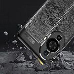Θήκη Huawei Nova 11 Pro Mad Mask Focus Litchi Skin Series πλάτη TPU μαύρο - Image 4