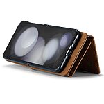 Θήκη Samsung Galaxy Z Flip5 5G DG.MING M1 Series Αποσπώμενο Πορτοφόλι με βάση στήριξης, υποδοχές καρτών και χρημάτων με μαγνητικό κούμπωμα από συνθετικό δέρμα και TPU καφέ - Image 4