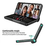 Θήκη Samsung Galaxy Z Fold5 5G GKK Full Premium Protection με προστασία οθόνης Tempered Glass από σκληρό πλαστικό ασημί - Image 3