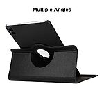 Περιστρεφόμενη Θήκη Tablet ENKAY HAT PRINCE για Xiaomi Redmi Pad SE 11", Δερματίνη PU + PC, Αυτόματη Ύπνος/Αφύπνιση - Μαύρο - Image 4