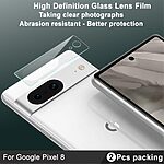 Αντιχαρακτικό γυαλί κάμερας IMAK για Google Pixel 8 5G Camera lens Tempered Glass 9H – 0.15mm 2τμχ. - Image 3