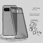 Θήκη Google Pixel 8 5G IMAK UX-5 Series Soft TPU πλάτη διάφανη μαύρο - Image 3