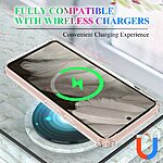 Θήκη Google Pixel 8 5G Mad Mask Silicone Sockproof Frame συμβατό με MagSafe φορτιστή Transparent Πλάτη TPU - Image 3